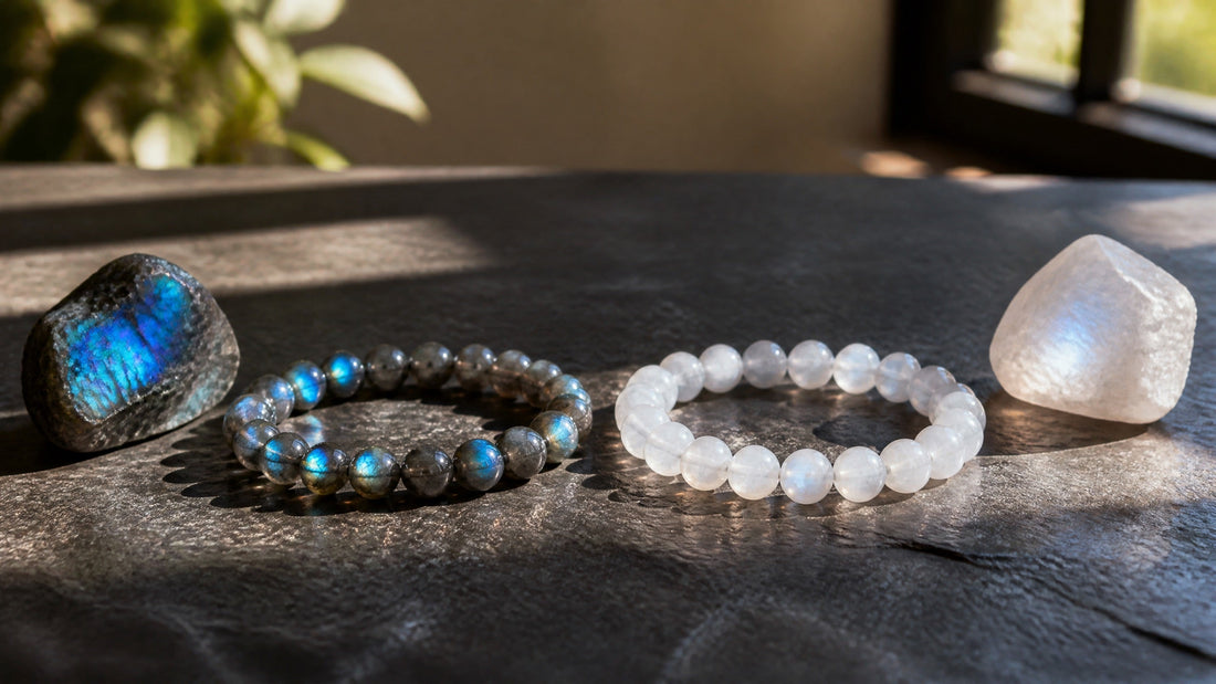 Labradorite vs Moonstone: Two Stones That Glow Differently