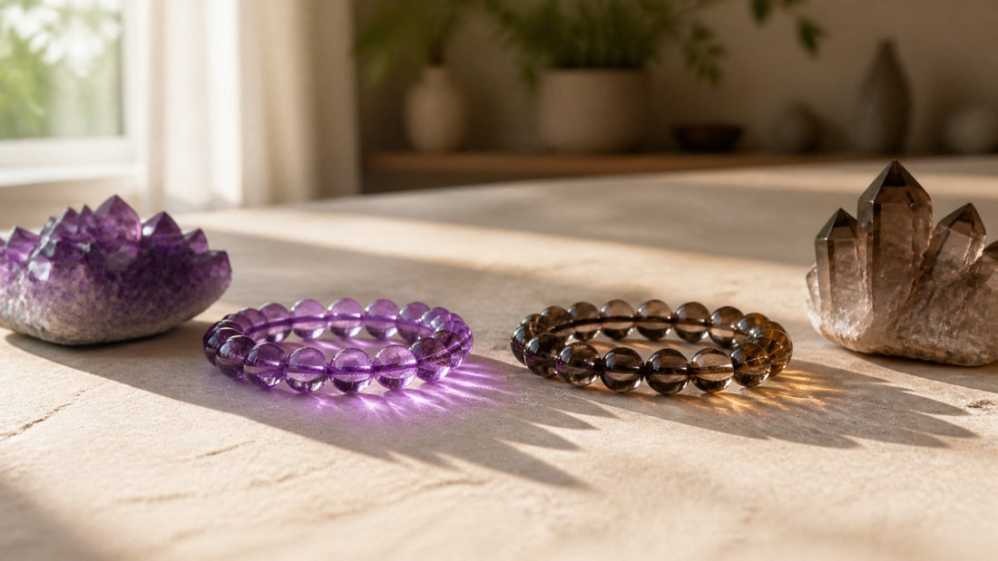 Amethyst vs Smoky Quartz: Same Mineral, Opposite Temperatures