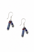 LAZULI VINE Lapis & Mixed Gemstone Earrings by SITU — natural stone sterling silver jewelry
