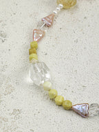 DAWN CRAG Baroque Pearl & Citrine Necklace — SITU mineral jewelry detail