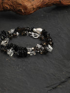 SMOKY ORDER · Quartz & Tourmaline Necklace