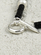 OBSIDIAN RAMPART Multi-Stone Necklace — SITU mineral jewelry detail