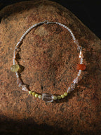 DAWN CRAG · Baroque Pearl & Citrine Necklace