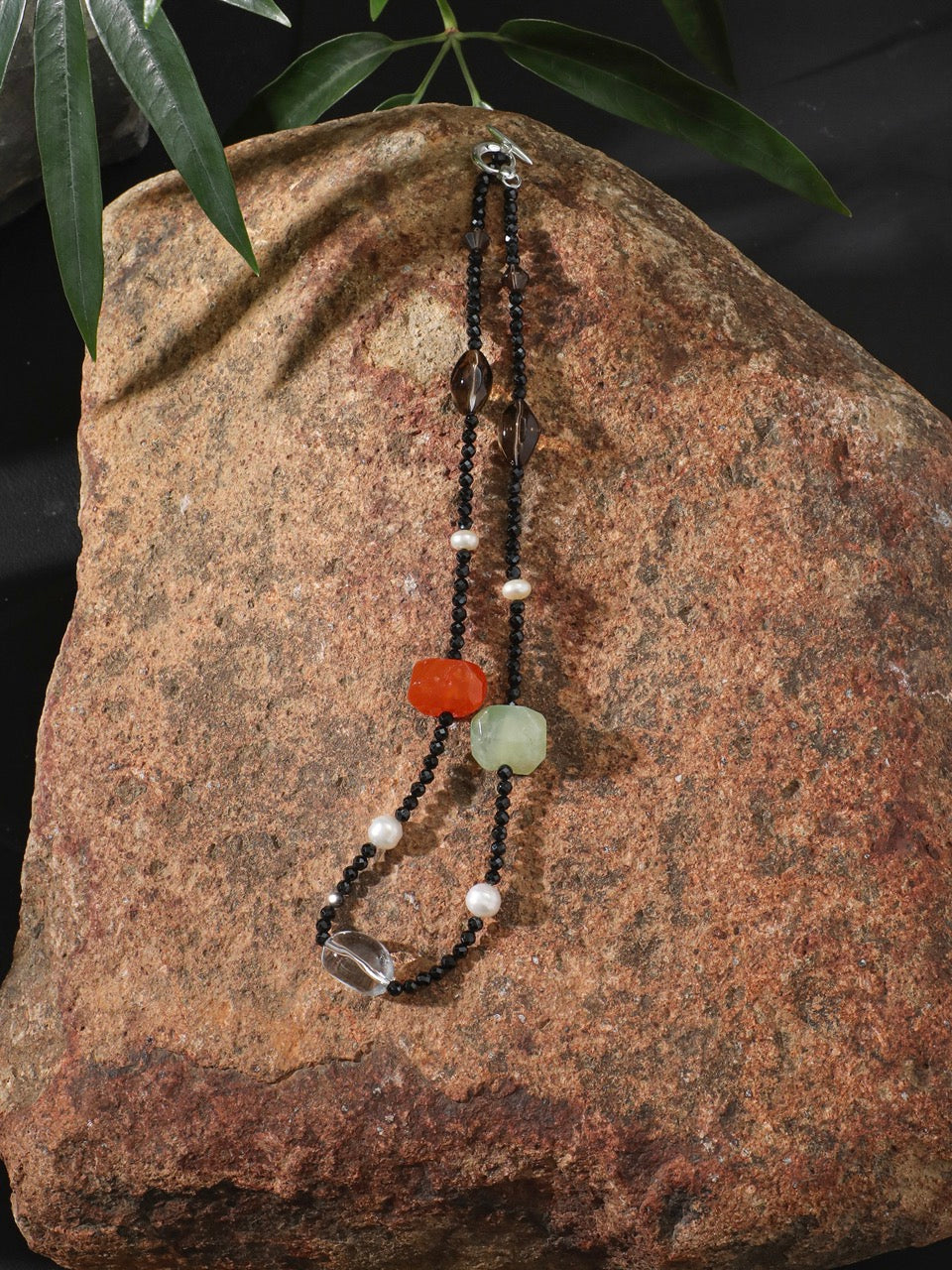 NOCTURNE TRACE · Primal Pyramid Necklace