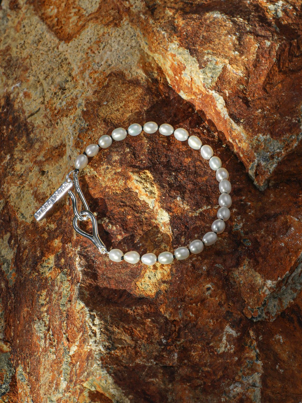 AURORA RIPPLE Pearl Strand Bracelet — SITU mineral jewelry detail