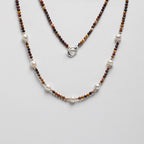OAKEN AXIS Yellow Jasper Necklace — SITU mineral jewelry detail