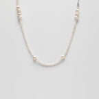 SILVER THREAD Sterling Silver Long Necklace — SITU mineral jewelry detail