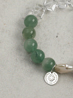 VERDANT CORE · Onyx & Aventurine Bracelet
