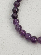 VIOLET GLOW Citrine & Amethyst Bracelet — SITU mineral jewelry detail