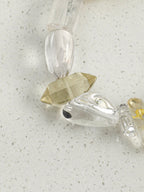 AMBER FLUX · Citrine & Quartz Bracelet