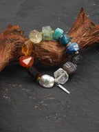 SPECTRUM VINE Multi-Stone Bracelet — SITU mineral jewelry detail