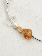 AMBER VINE · Citrine & Quartz Necklace