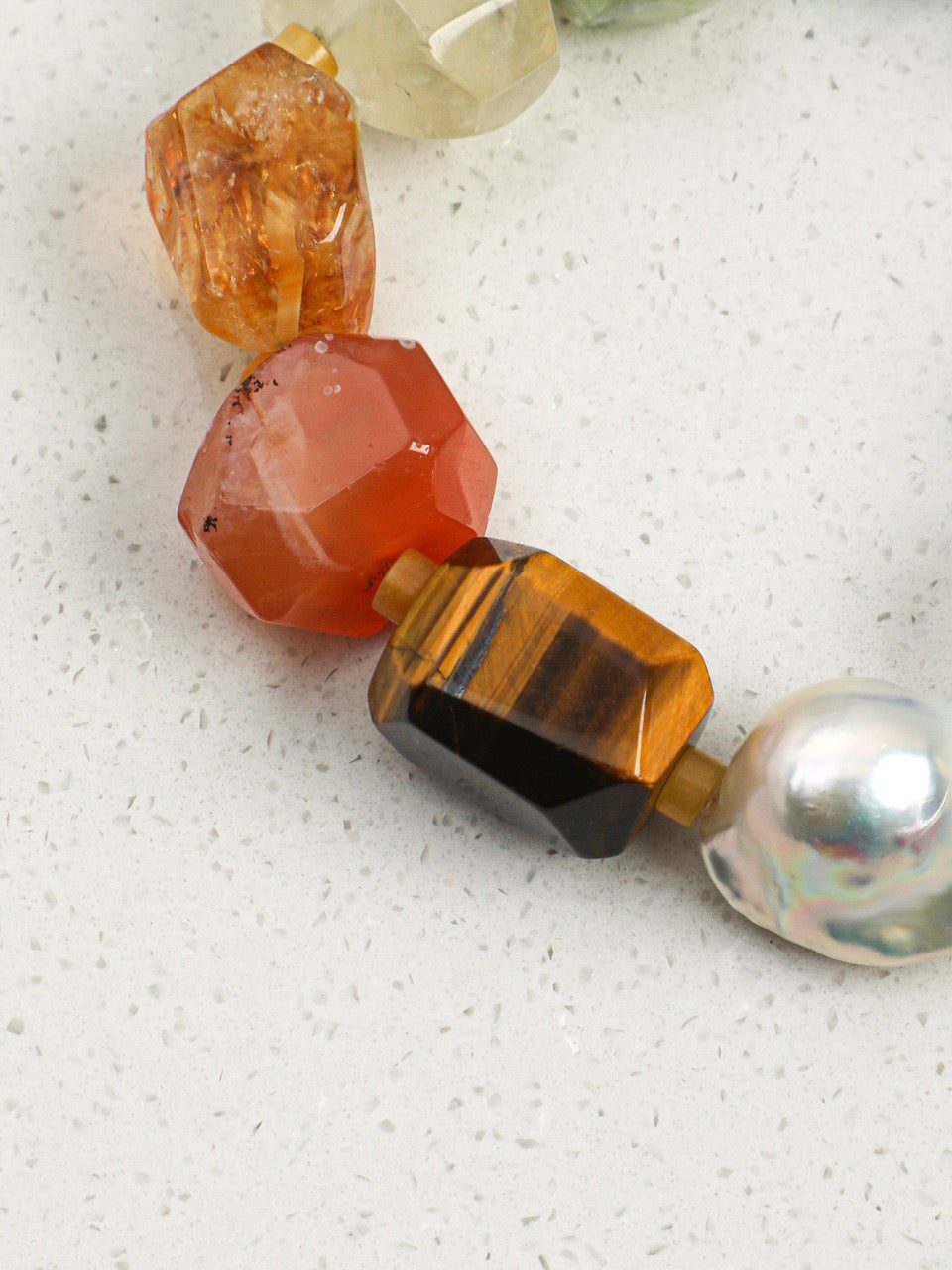 SPECTRUM VINE Multi-Stone Bracelet — SITU mineral jewelry detail