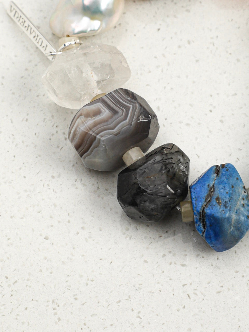 SPECTRUM VINE Multi-Stone Bracelet — SITU mineral jewelry detail