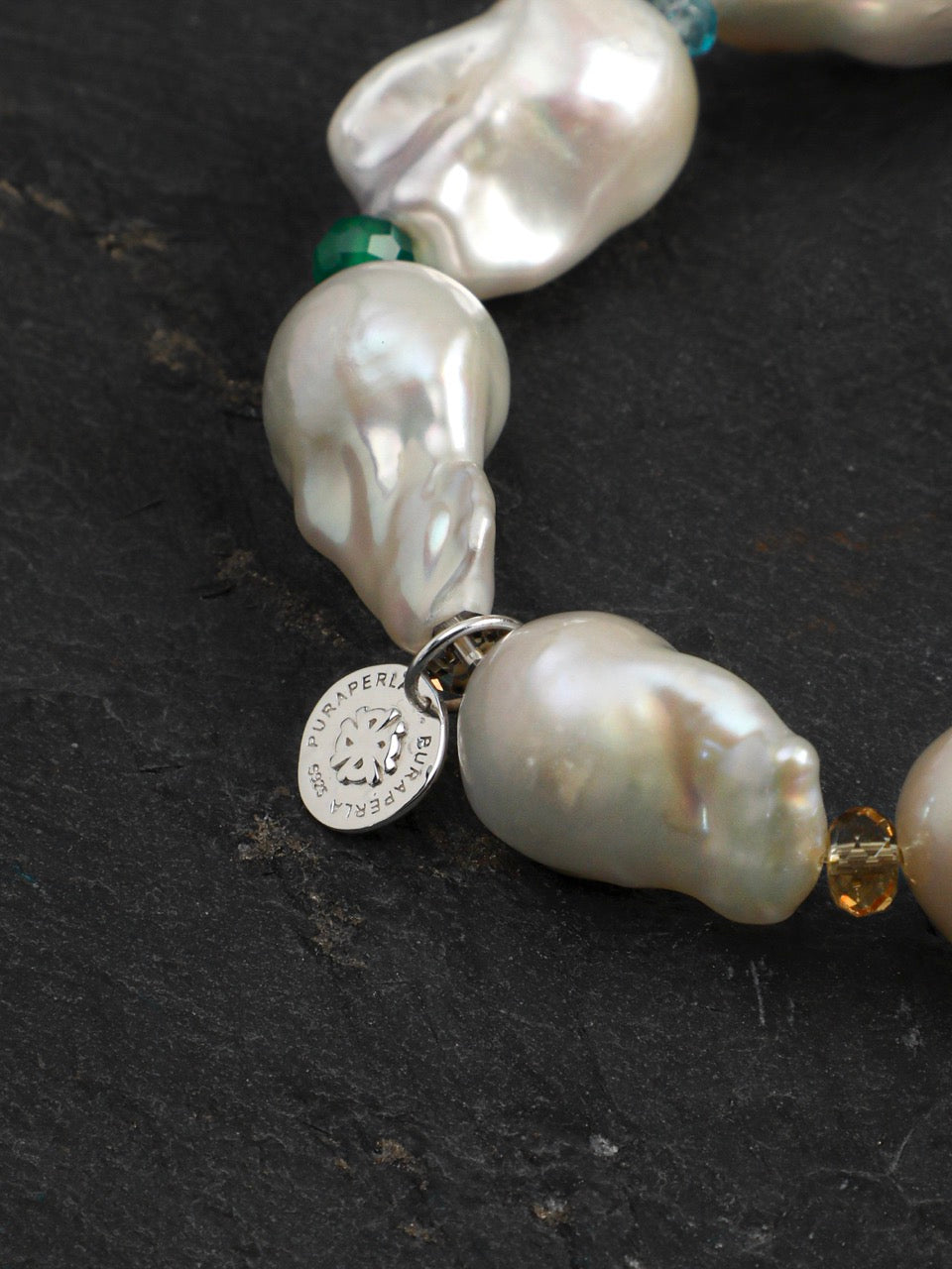 RHYTHM VINE Multi-Stone Bracelet — SITU mineral jewelry detail