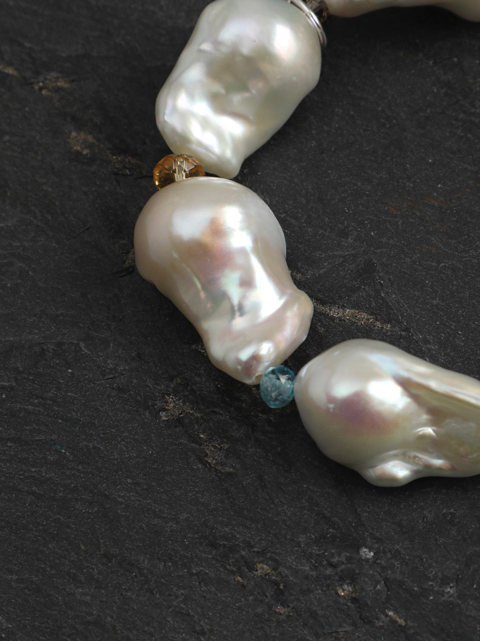 RHYTHM VINE Multi-Stone Bracelet — SITU mineral jewelry detail