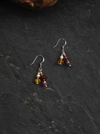 IRIS VINE Mixed Gemstone Earrings — SITU mineral jewelry detail