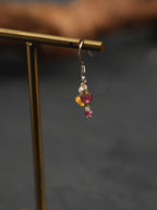 IRIS VINE Mixed Gemstone Earrings — SITU mineral jewelry detail