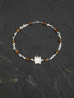 AMBER VINE · Citrine & Baroque Pearl Necklace