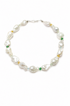 SPLENDID VINE Multi-Stone Necklace by SITU — natural stone sterling silver jewelry