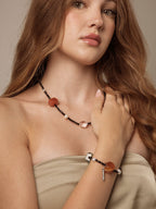 EMERALD & OBSIDIAN GLOW · Multi-Stone Bracelet