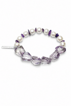 VIOLET DRIFT Amethyst Bracelet by SITU — natural stone sterling silver jewelry