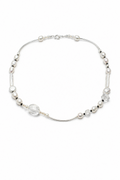 STARK INK Clear Quartz & Tourmaline Necklace by SITU — natural stone sterling silver jewelry