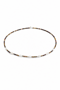 OAKEN AXIS Yellow Jasper Necklace by SITU — natural stone sterling silver jewelry