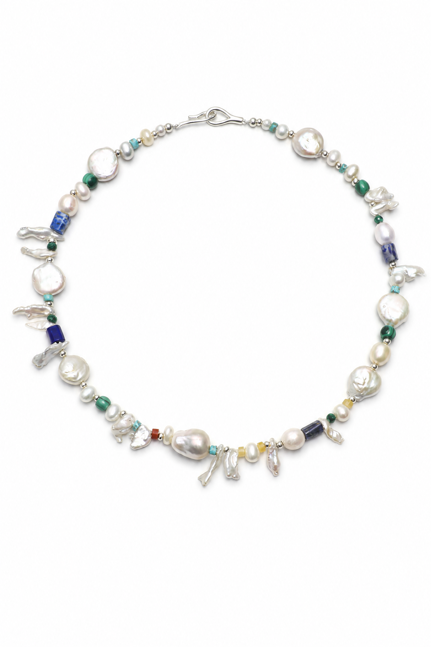 PURE TIDE Sterling Silver Necklace by SITU — natural stone sterling silver jewelry