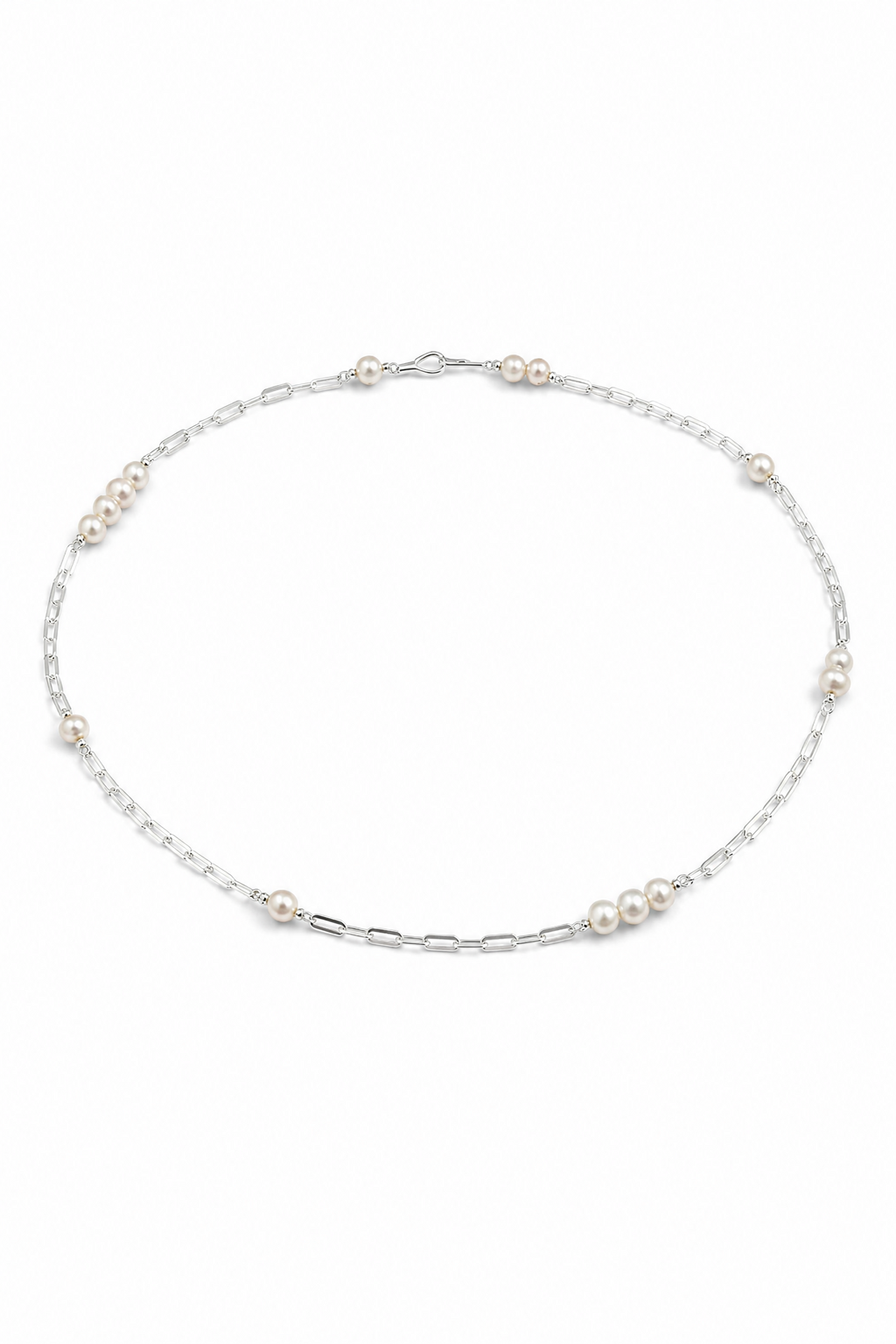SILVER TIDAL Sterling Silver Long Necklace by SITU — natural stone sterling silver jewelry