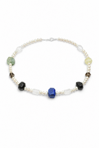 SPECTRA WILD Multi-Stone Necklace by SITU — natural stone sterling silver jewelry