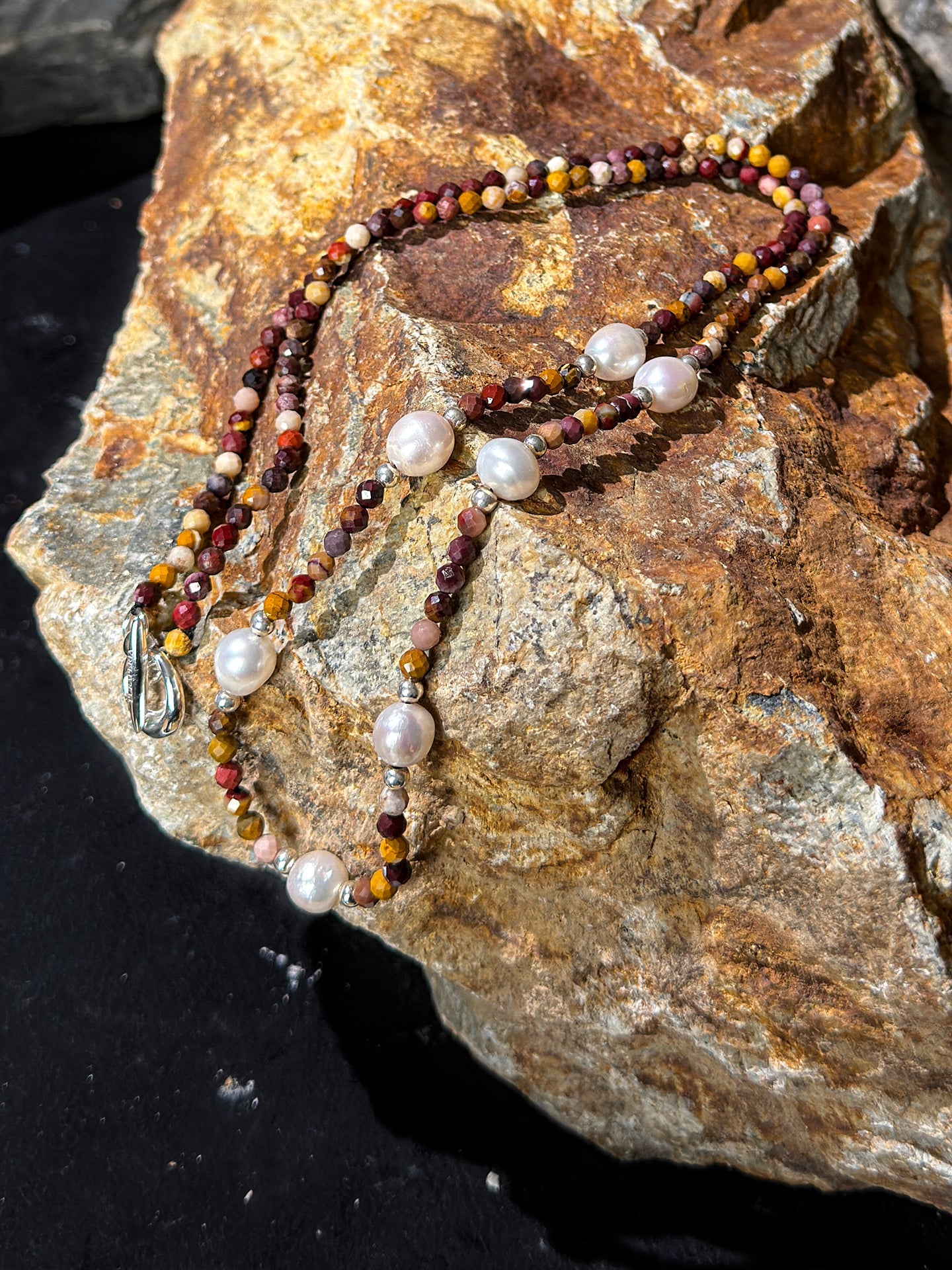 OAKEN AXIS · Yellow Jasper Necklace
