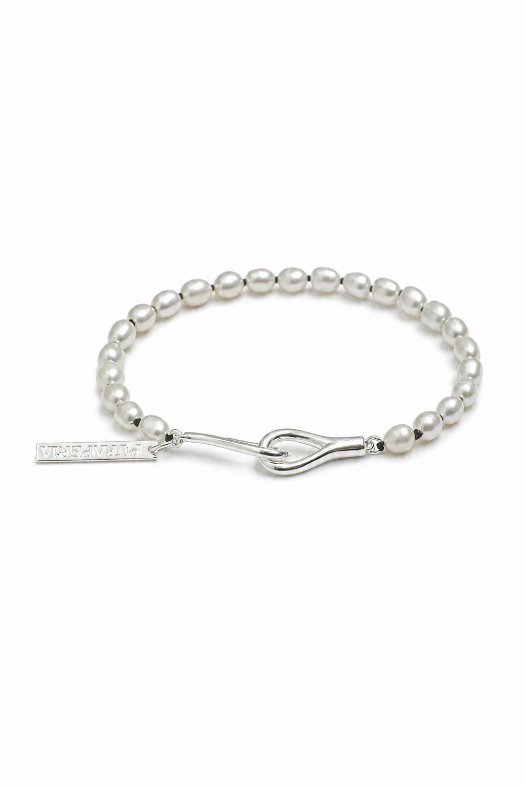 AURORA RIPPLE Pearl Strand Bracelet by SITU — natural stone sterling silver jewelry