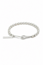 AURORA RIPPLE Pearl Strand Bracelet by SITU — natural stone sterling silver jewelry