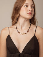 OBSIDIAN RAMPART · Multi-Stone Necklace