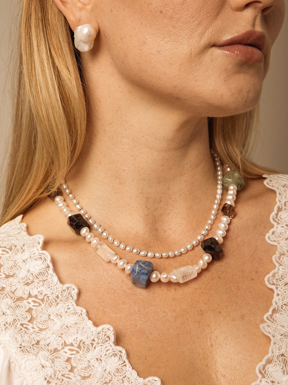 SPECTRA WILD · Multi-Stone Necklace